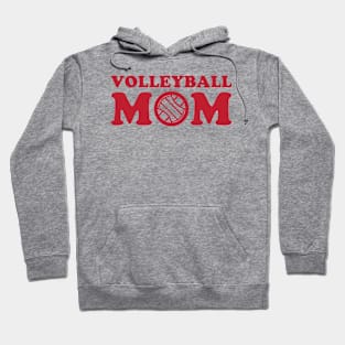 Volleyball Mom Red Hoodie